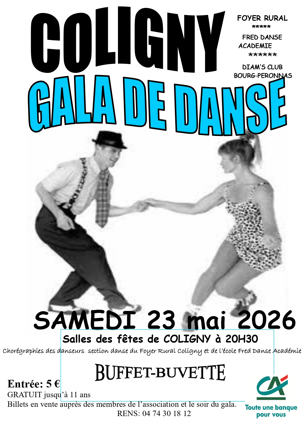 Affiche gala danse Coligny 23 05 26