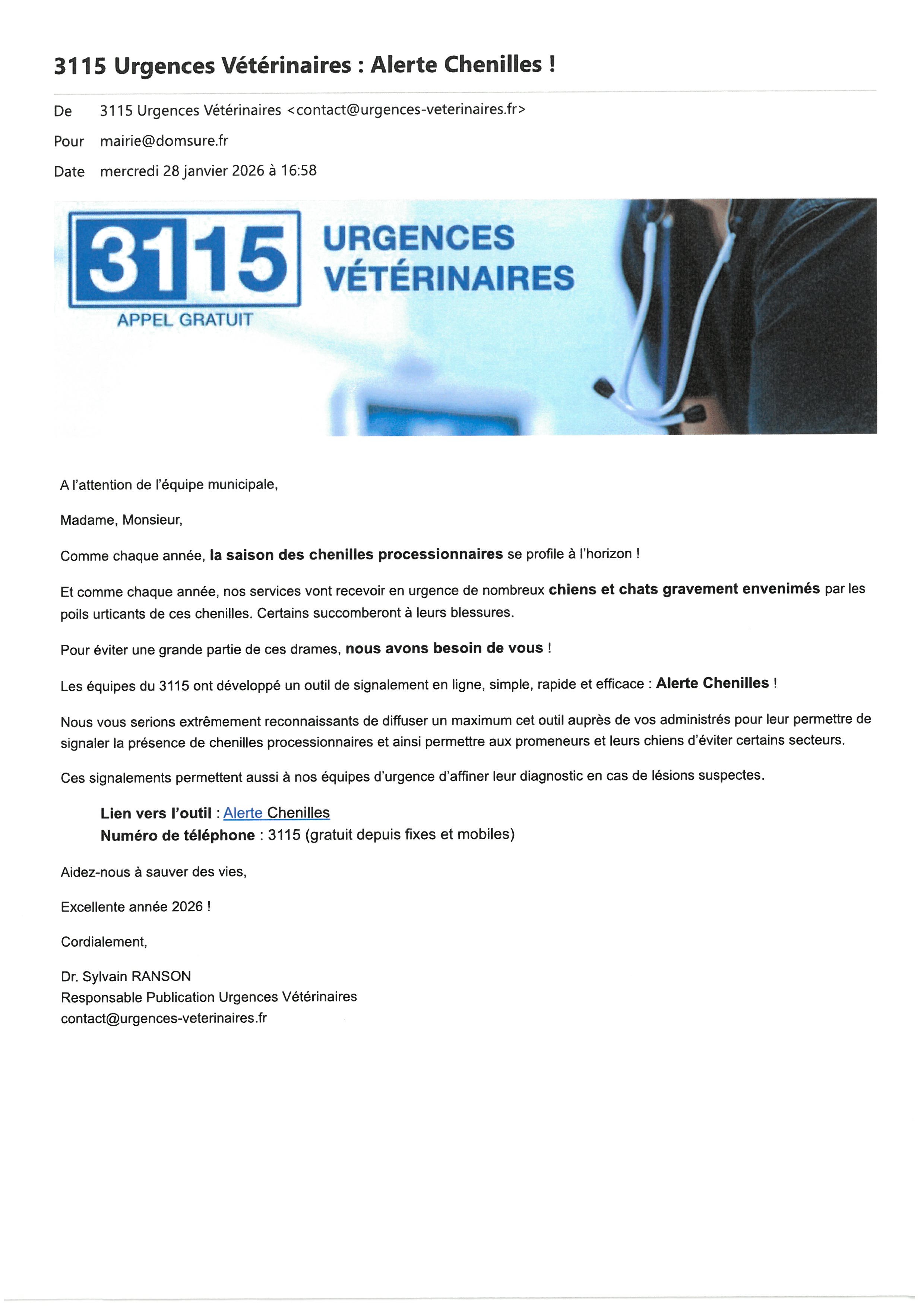 Attention chenilles processionnaires