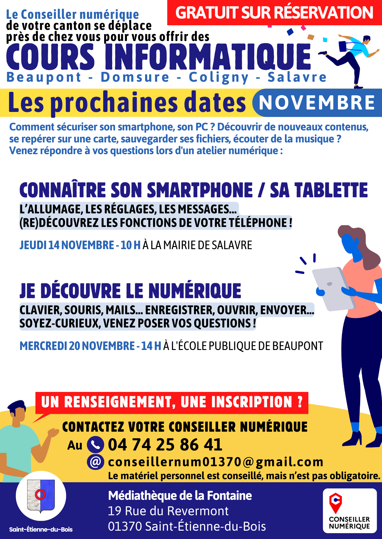 COURS INFORMATIQUE Communes novembre 2024