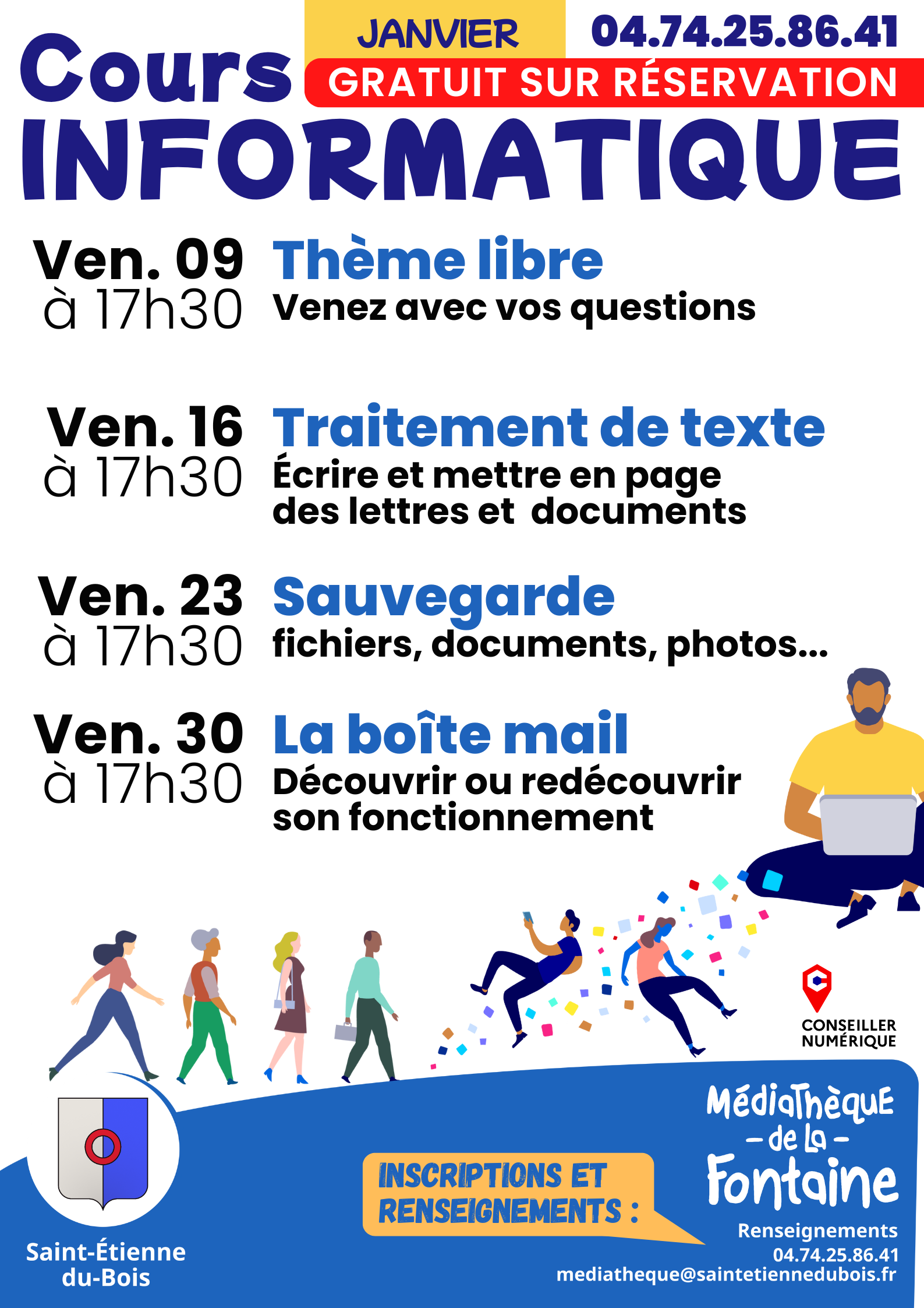 Cours informatique Janvier 2026