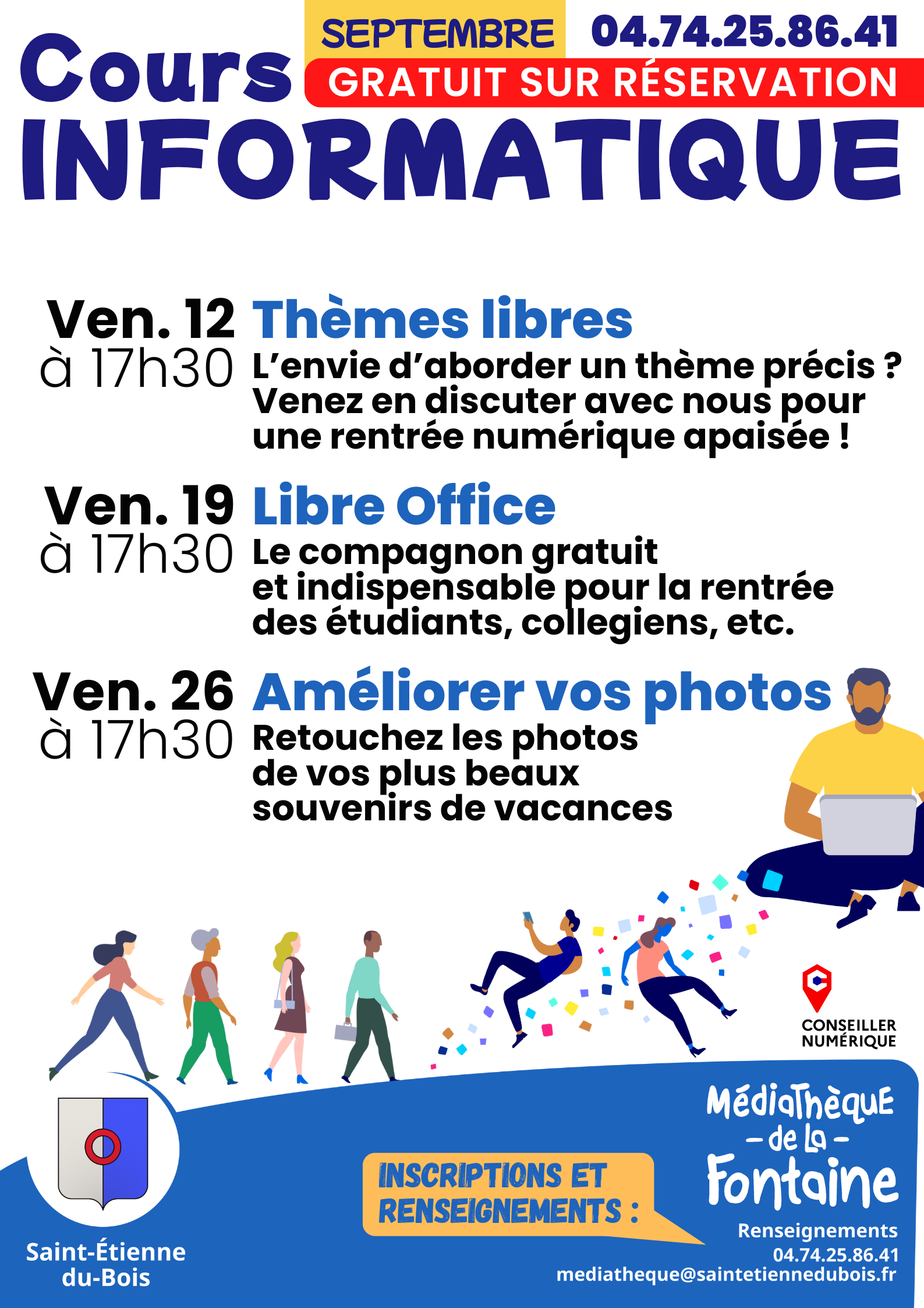 Cours informatique SEPTEMBRE 2025 St Etienne du Bois