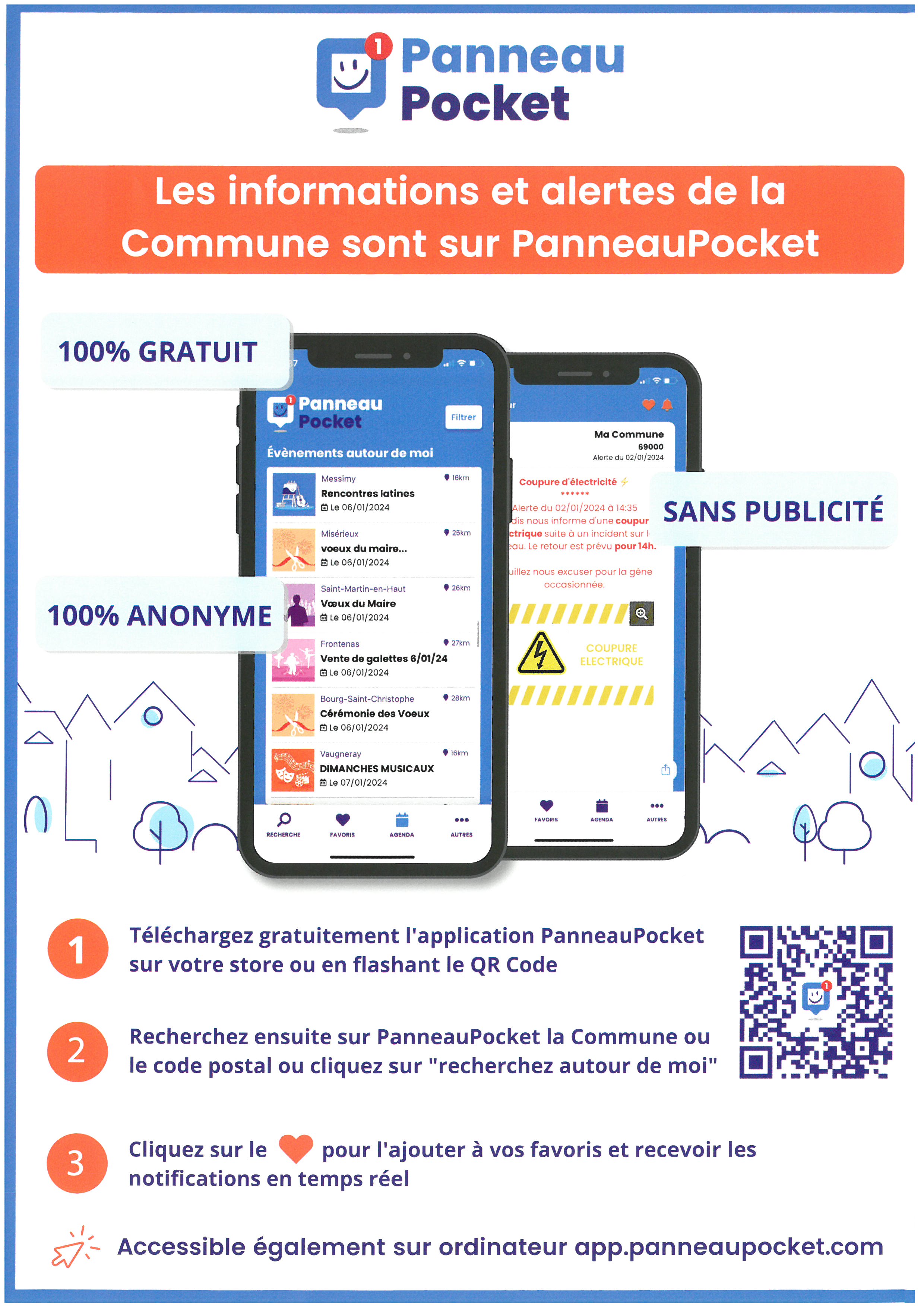 Panneau pocket