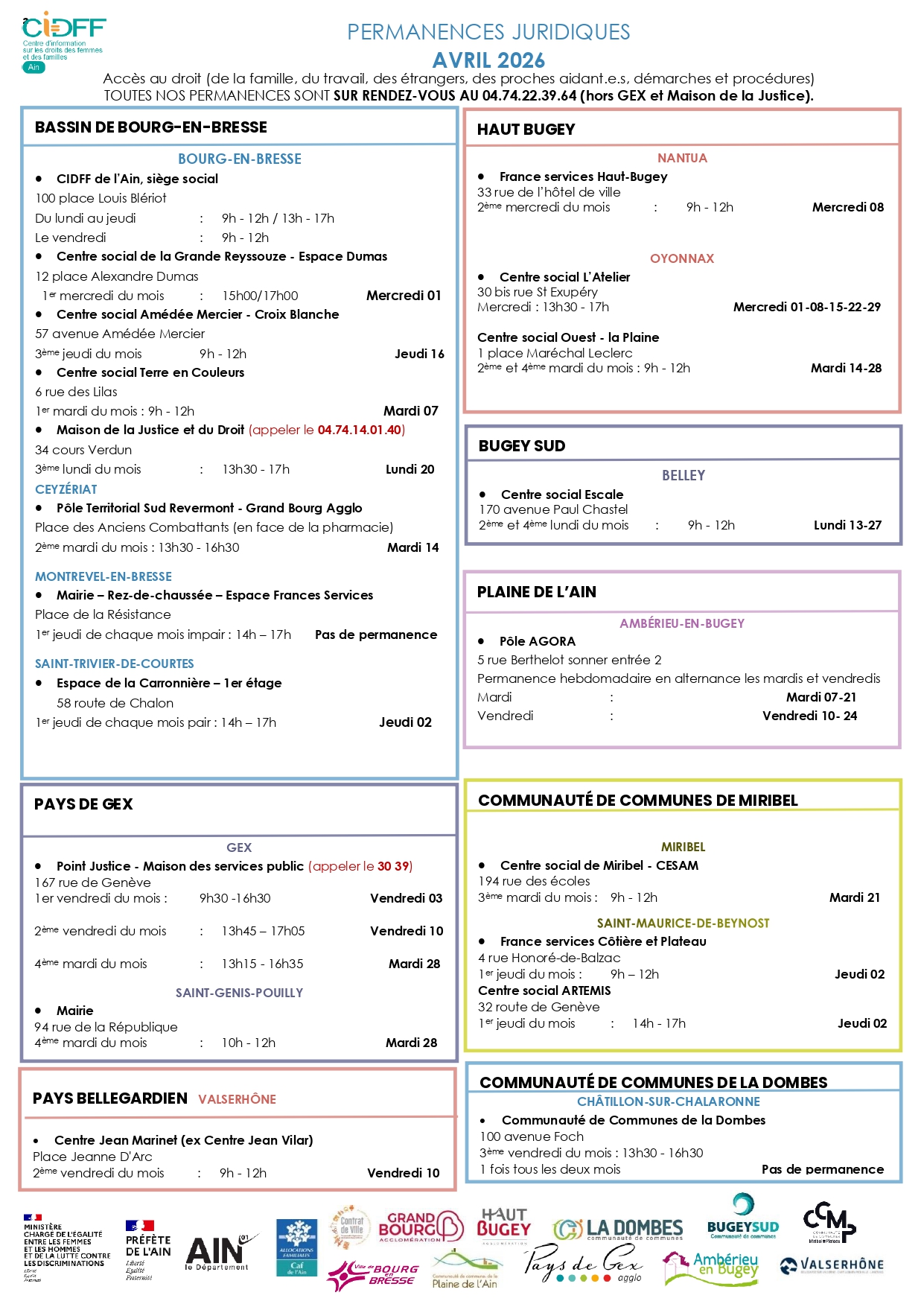Permanences juridiques avril 2026 page 0001