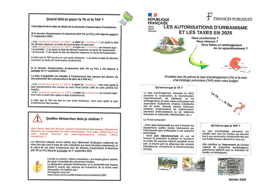Taxe amenagement 2025 p2